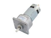 Unique Bargains 24VDC 60RPM Output Speed Two Pins Magnetic Geared Motor