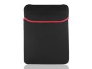 15 15.4 15.6 Black Neoprene PC Notebook Laptop Sleeve Bag Case Pouch