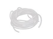 White Protective Heat Resistant Sleeve Sleeving 1.5mm x 5m for Cable Wire