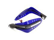 Pair Yellow LED Front Handlebar Handguards Hand Guard for Motorcycle Motorbike