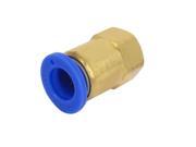 1 8BSP Thread to 10mm Push in Pneumatic Air Quick Connect Tube Fitting Coupler