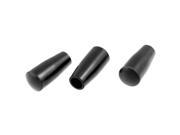 Unique Bargains 3 Pcs Milling Machine Part M6 35mm Long Plastic Hand Grip Handle Black