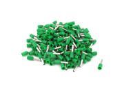 Unique Bargains 200Pcs AWG16 Wire Crimp Connector Insulated Ferrule Pin Cord End Terminal Green