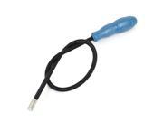 Unique Bargains 46cm Car Repairing Tool Plastic Grip Flexible Magnetic Pick Up Tool Blue Black