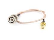 Unique Bargains BNC Male to SMA Female m f Straight Connector RG316 Pigtail Adapter Cord 12 inch