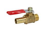 Unique Bargains 0.4 Flanged Water Controled Copper Air Gas Valve New