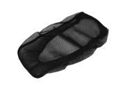 Unique Bargains Motorbike Anti slip Breathable Mesh Seat Saddle Cover Black for GS125 Suzuki