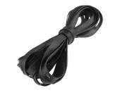 Unique Bargains Black Polyester Braided Expandable Cable Sleeve Sleeving 13.8M