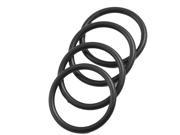 Unique Bargains 4 Pcs 32.5mm x 3.1mm x 26.3mm Rubber Oil Sealing O Rings for Mechanical