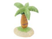 Home Office Resin Artificial Coconut Tree Desk Decoration Landscaping 7cm