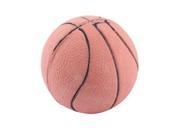 Unique Bargains Pet Dog Basketball Style Playing Chew Rubber Ball Toy Brick Red