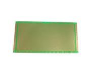 Unique Bargains Prototyping Single Side PCB Board Stripboard Green 25x13cm