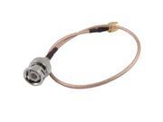 Unique Bargains BNC Male to SMA Male Connector Coaxial Cable 11.8