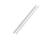 Unique Bargains RC Helicopter 100mm x 3mm Stainless Steel Ground Shaft Round Rod 2Pcs