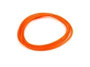 Unique Bargains Orange 3 Meters 4mm OD 2.5mm ID 0.75mm Wall Thickness PU Air Hose Pipe