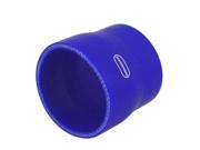 Unique Bargains 2.75 to 3 70mm 76mm Silicone Hose Straight Reducer Coupler Turbo Intake Pipe