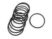 Unique Bargains 10Pcs 58mm Inner Dia 3.5mm Cross Section Mechanical Rubber O Rings Seal Sealing