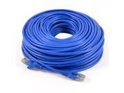 RJ45 Cat5e UTP Ethernet LAN Network Patch Cable Wire Blue 130Ft 40Meter