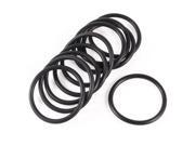 Unique Bargains 10pcs 44mm x 3.5mm Automobile Rubber O Rings Seal Sealing Gaskets Washers