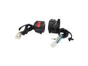 Pair Motorcycle Handlebar Turn Signal Headlight Electrical Switch for Honda