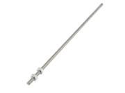 Unique Bargains Stainless Steel Threaded Rod 8mm 5 16 Dia x 12 3 5 Length