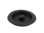 Unique Bargains Water Sink Stopper Garbage Disposer Disposal Black Rubber Cover