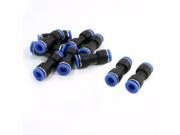 Unique Bargains 10x Air Pneumatic 6mm 6mm Quick Connector Straight Push In Joints Coupler