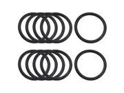 Unique Bargains Industrial Flexible Rubber O Ring Seal Washer 27mm x 2.4mm 10 Pcs