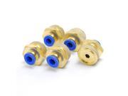 6mm x 20mm Threaded Pneumatic Tube Quick Joint Fittings