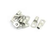 Unique Bargains 9pcs 8.4mm Crimping Type Metal Non insulated Tube Terminal Lug Connector