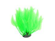 Unique Bargains 4.3 Emulational Green Coral Water Grasses Plant Adorn for Fish Tank