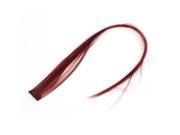 Unique Bargains Cosplay 21.7 Long Emulation Clip On Hairpiece Ponytail Detail Dark Red