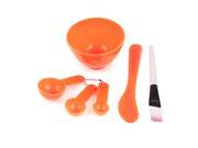 6 in 1 Facial Mask Tool Set Mixing Bowl Brush Spoon for Lady