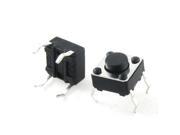 Unique Bargains 50 x Panel Momentary Tactile Tact Push Button Switch Non Lock DIP 6 x 6 x 4.3mm