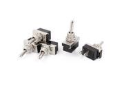 DC 12V 25A Car Automobile On Off 2 Position Toggle Switch 5 Pcs