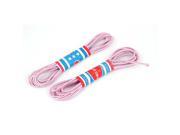 2Pcs Pants Trousers Round Stretchy Garments Elastic String Rope 3mm Dia
