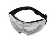 Unique Bargains Man Women Full Rim Adjustable Band Wind Snow Eyes Protector Goggles