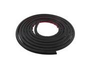 D Type Black Rubber Air Sealed Strip for Auto Cars