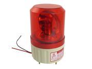 AC 220V Buzzer Sound Rotating Industrial Signal Warning Lamp Red