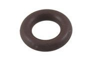 Unique Bargains Coffee Color Fluorine Rubber O Ring Grommets 13mm x 7mm x 3mm