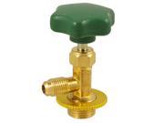 1 4 PT Thread Green Cap R134a Bottle Open Can Tap Valve