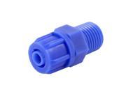Unique Bargains Industry Pneumatic Straight Plastic Quick Coupler Fitting for 8mm Outer Dia Pipe
