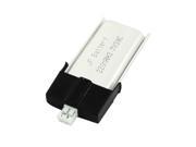 3.7V 220mAh 30C Rechargeable Li po Lithium Polymer Battery for RC Helicopter