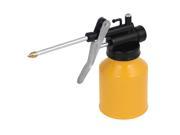 Yellow Metal Long Nozzle High Pressure Feed Oil Spray Gun Bottle 11.2cm