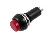 Red Momentary Dash OFF ON N O Push Button Switch AC 250V 1.5A 2 Pin