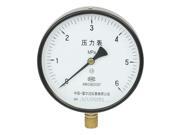 150mm Dial M20 x 1.5 Thread 1.6 Precision Class 6Mpa Pressure Gauge