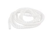 Unique Bargains 3 Meter 10ft Wire Tidy Management Hide Wire Cable Organizer Wrap 10mm Inner Dia