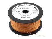 Unique Bargains Unique Bargains P N B30 1000 Brown Insulated PVC Coated 30AWG Wire Wrapping Wires Reel 305M