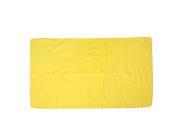 Unique Bargains Furniture Glass Faux Chamois Water Absorb Clean Towel Yellow Yqmwk