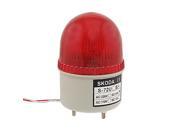 Red LED Light Signal Tower Industrial Warning Indicator Lamp DC 24V